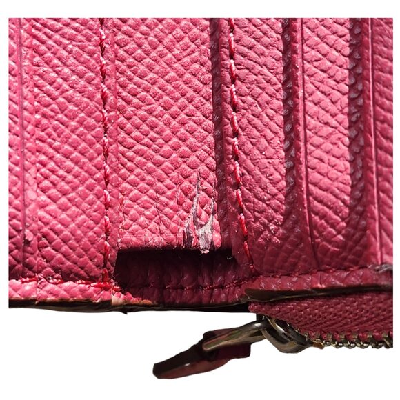 Coach khaki/pink saddle wallet - Picture 16 of 16